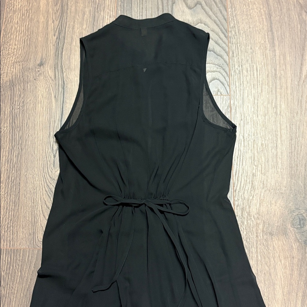 Rare Archival Free People Night Whispers Pleated Maxi Jumpsuit Palazzo Pants - 0 - Picture 12 of 14